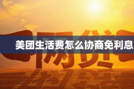 美团生活费怎么提额度