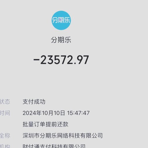 分期乐是什么平台的网贷