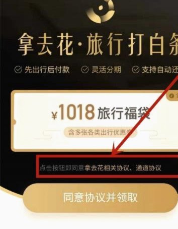 携程“拿去花”竟是金融服务平台
